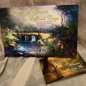 * Bundle: 20-Pack Inspirational Greeting Cards &Booklet of Postcards